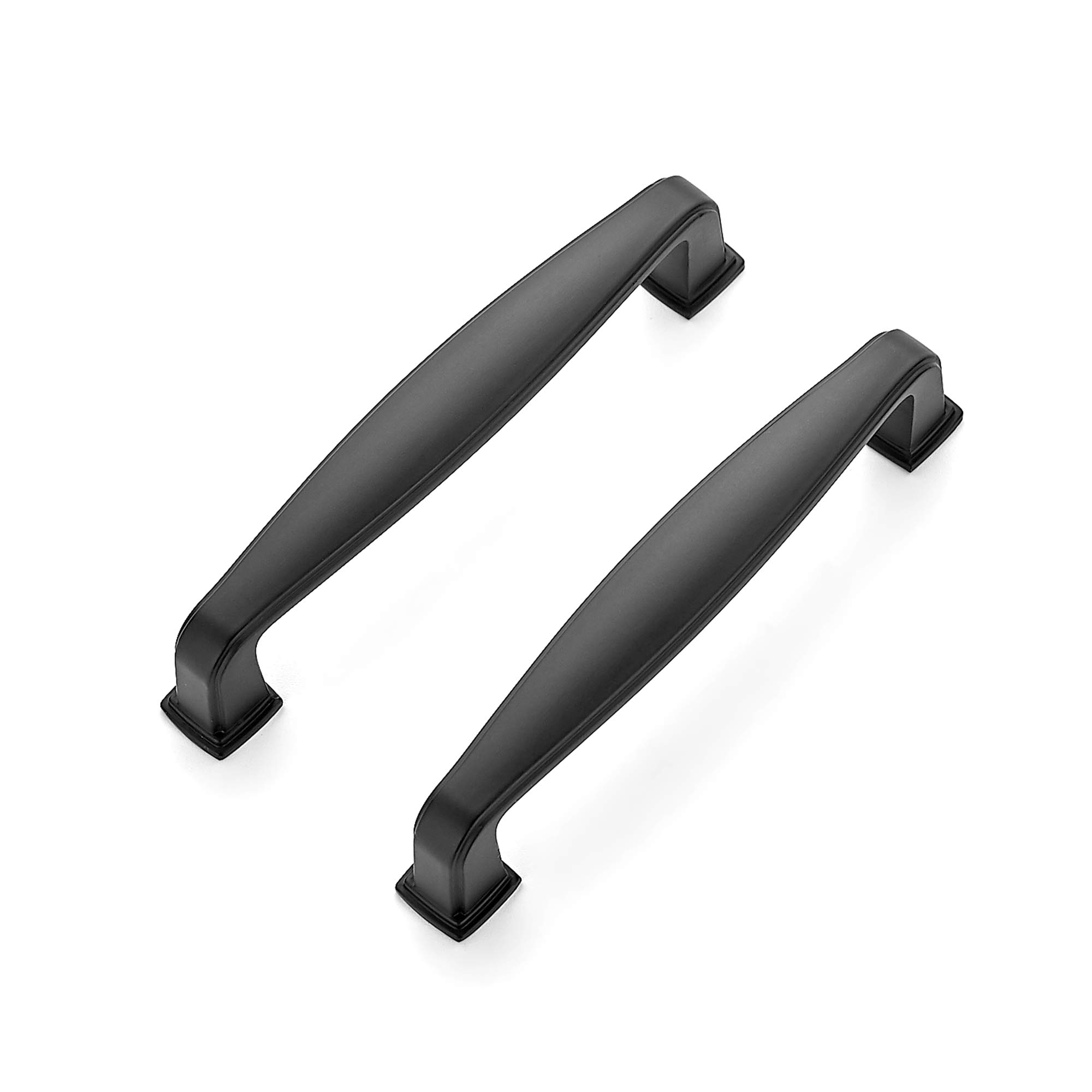 Ravinte 20 Pack Matte Black Kitchen Cabinet Handles - 3-3/4 Inch Solid Cabinet Pulls & Drawer Handles - Durable Cabinet Hardware for Kitchen, Bathroom, Office & Furniture (Perfect for Modern Home Renovation & DIY Projects)