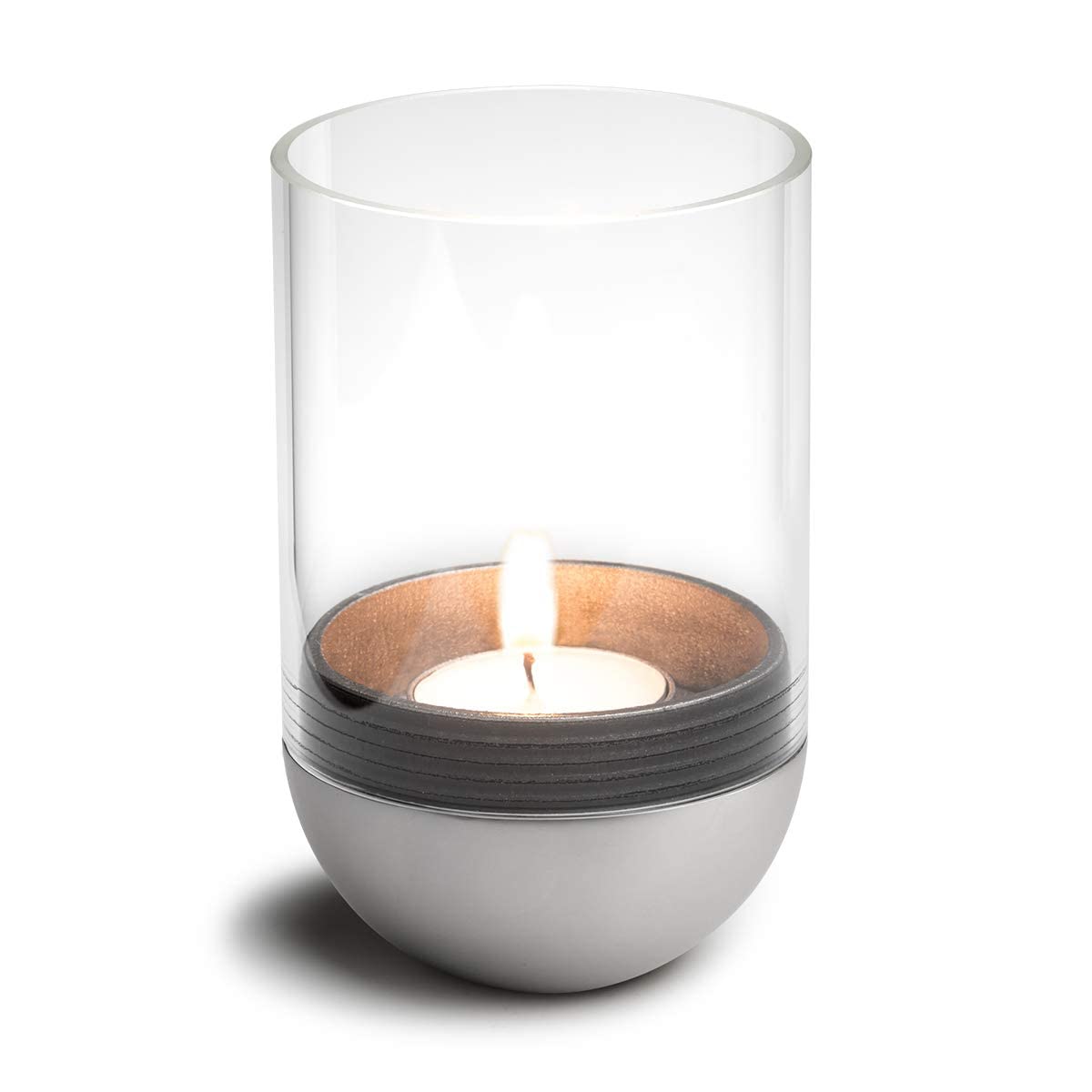 Gravity Candle M90 - Horizontal Tealight Candle Holder for Wall Mounting - Easy Lighting & Extinguishing - Perfect for Home Decor, Romantic Dinners & Outdoor Parties