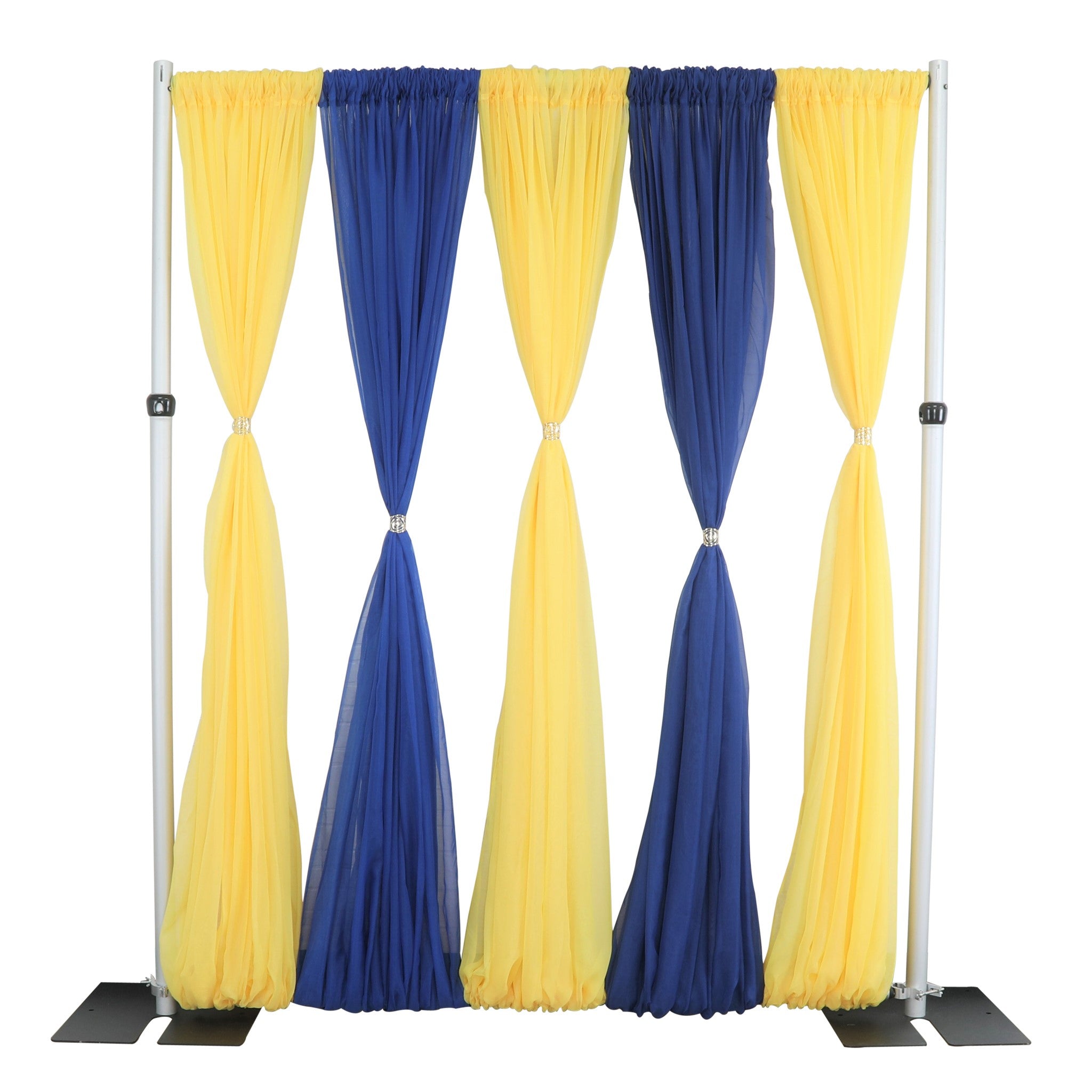 Drape Support Clamps - Heavy Duty Medical Curtain Hooks (2 Pack) - Perfect for Hospitals, Clinics & Home Healthcare Privacy Dividers