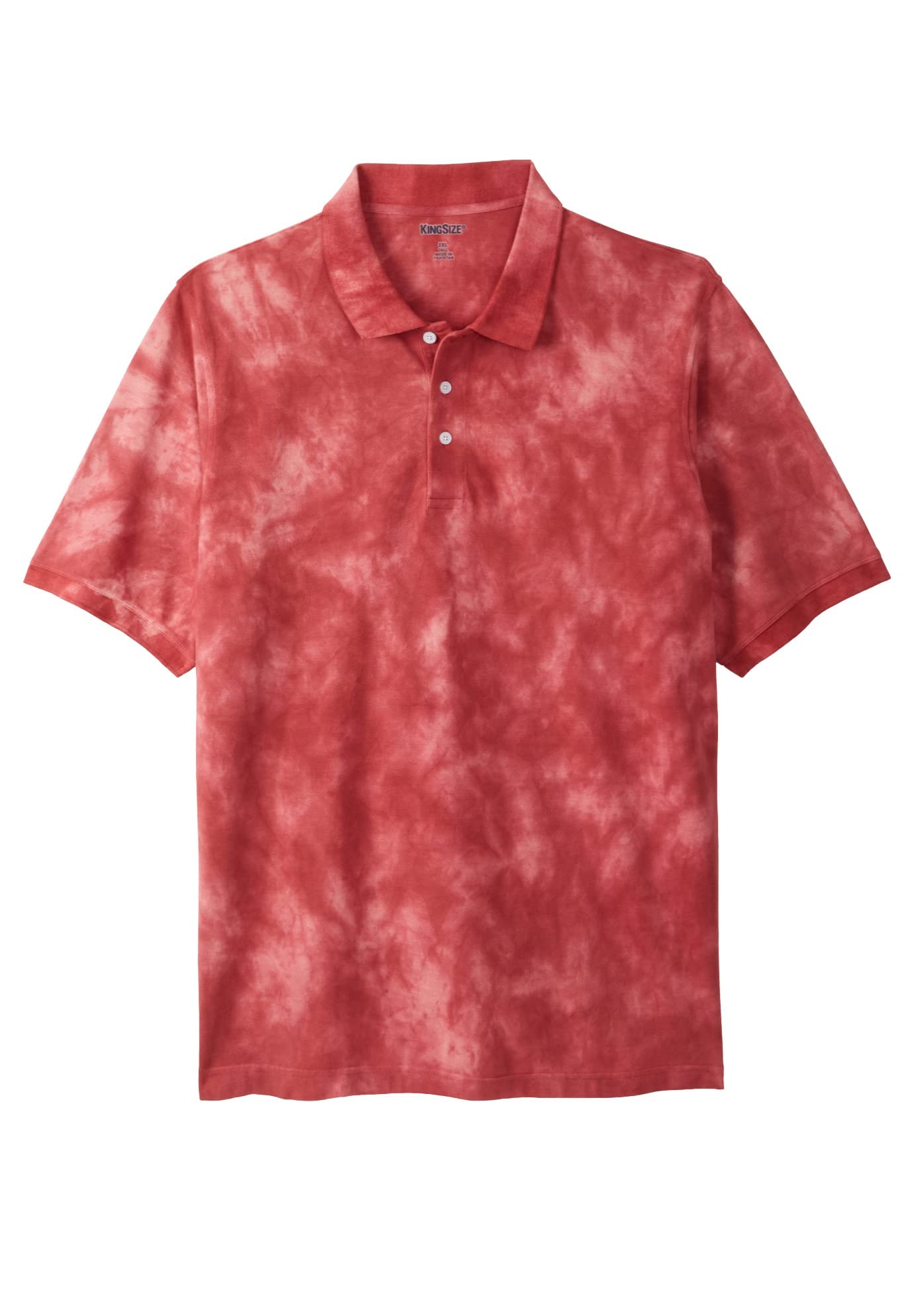 KingSize Men's Big & Tall Shrink-Less™ Piqué Polo Shirt - Comfortable & Durable Cotton Blend for Casual Wear, Office & Outdoor Activities