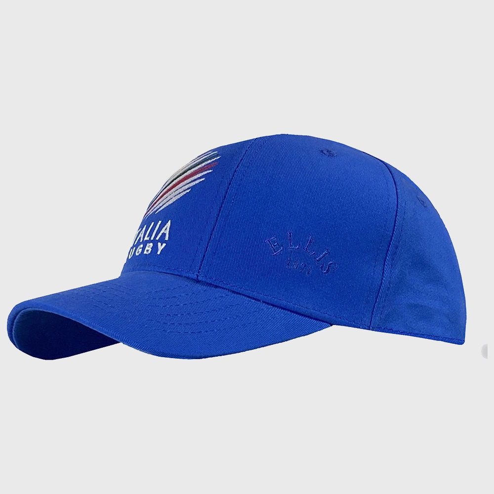 Ellis Rugby Italy 1988 Vintage Rugby Cap - Blue Retro Sports Hat for Men & Women - Perfect for Rugby Fans, Game Day, and Casual Wear