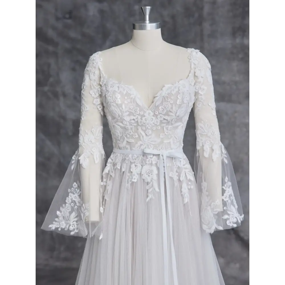 Elegant Regina Sleeves by Rebecca Ingram - Perfect for Weddings, Prom & Formal Events