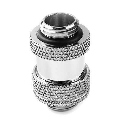 High-Quality Dual G1/4 External Thread PC Water Cooling SLI Fittings - Expansion Joint Connectors for Custom Liquid Cooling Systems - Perfect for Gaming Rigs and Workstations