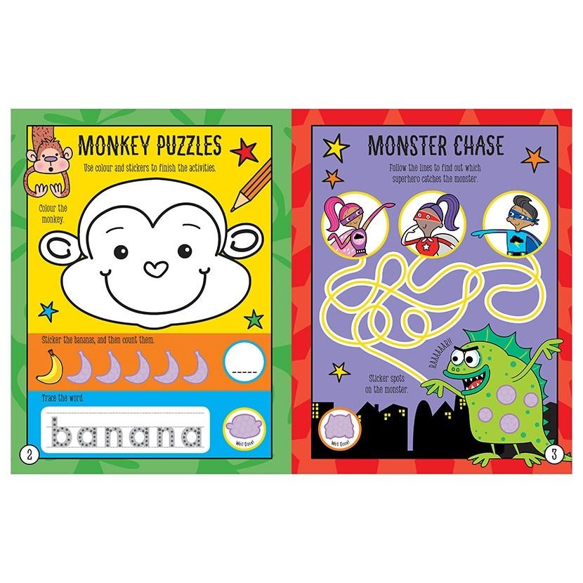 Fun & Creative Mask Sticker Activity Books for Kids - DIY Art Projects, Party Favors & Travel Entertainment