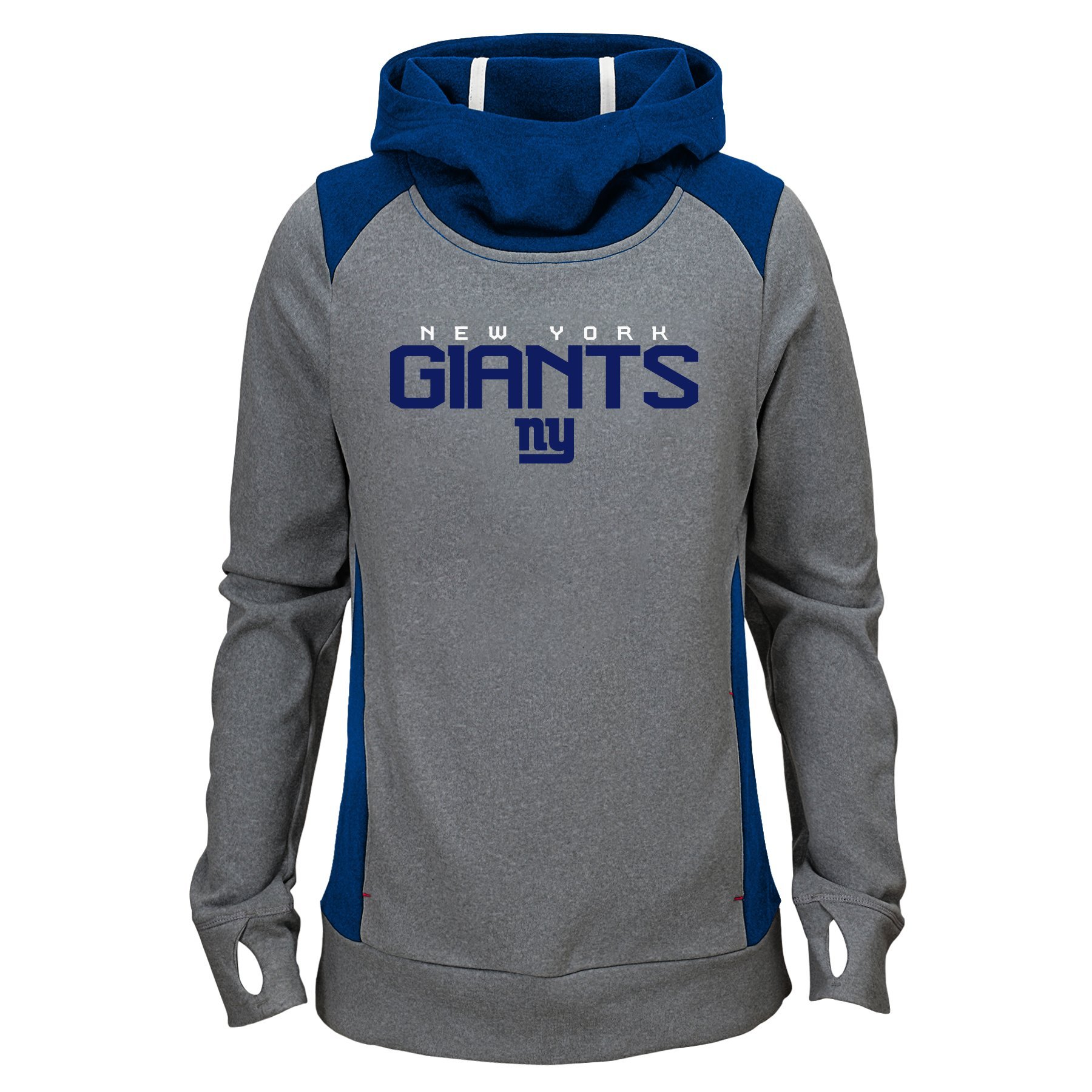 Outerstuff NFL Girls Ultimate Funnel Hoodie for Ages 7-16 - Warm & Stylish Football Hooded Sweatshirt for Game Day, School & Outdoor Activities