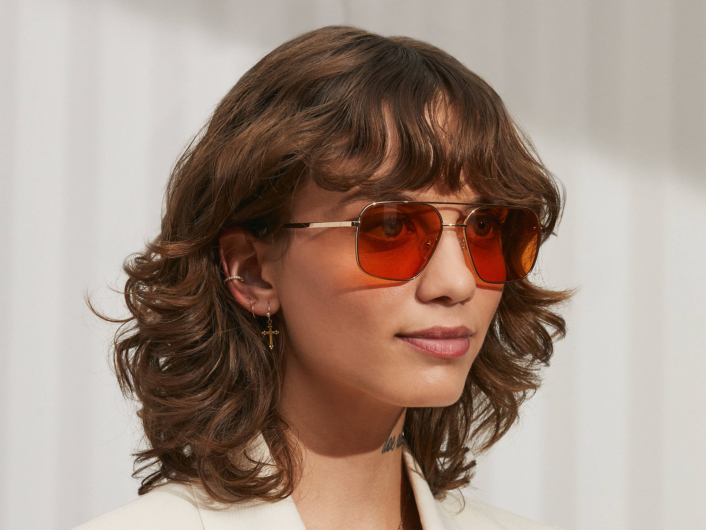 SHTARKER GOLD Sunglasses with Custom Made Tints™ - Polarized UV Protection for Outdoor Sports & Driving