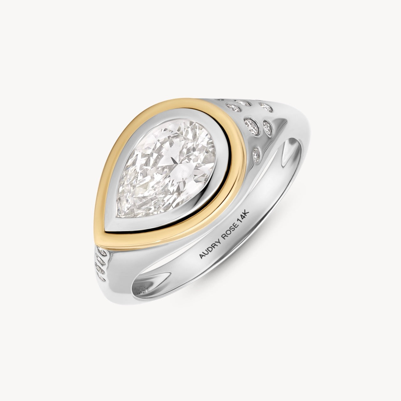 Diamond in the Rough Ring - Unique Raw Diamond Jewelry for Women | Perfect for Engagement, Wedding & Everyday Elegance