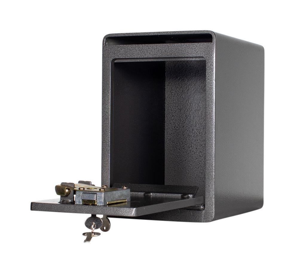 Gardall DS1210 G K Under Counter Depository Safe - Secure Cash & Valuables for Retail Stores, Restaurants & Small Businesses