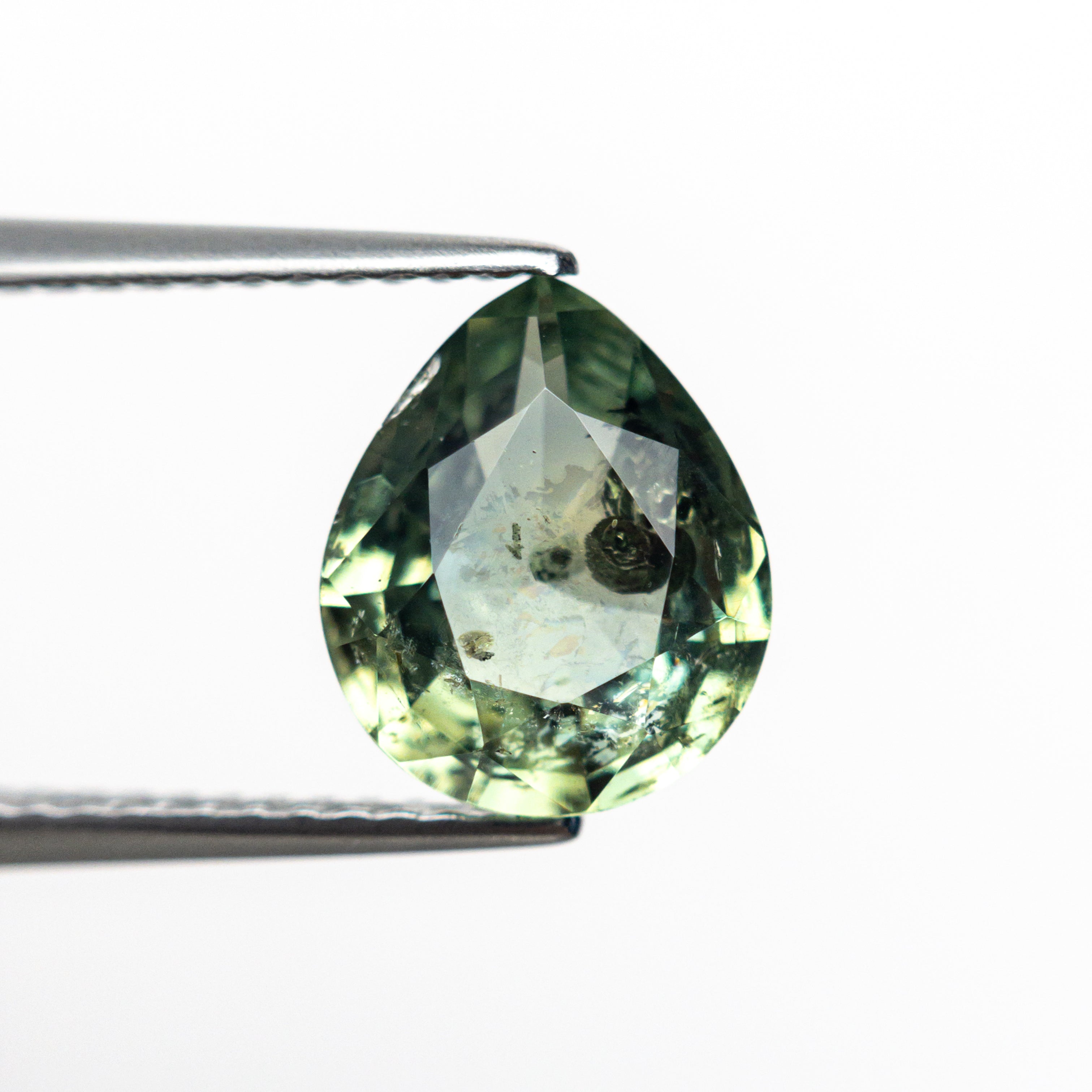 2.53ct Pear Cut Blue Sapphire Gemstone - 9.53x7.91x4.35mm Brilliant Natural Sapphire for Jewelry Making & Engagement Rings