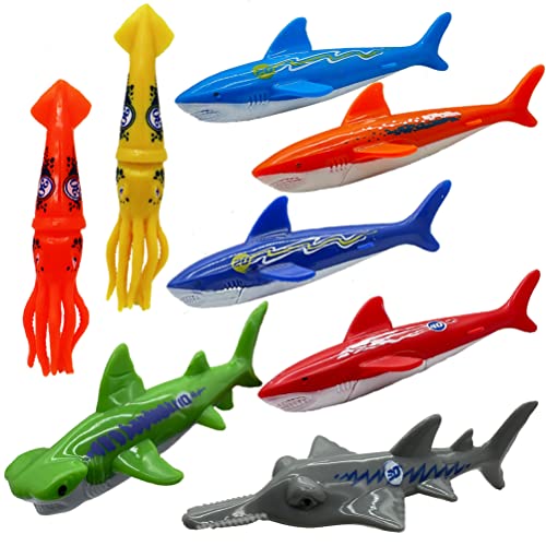 Multicolor Sharks/Squids