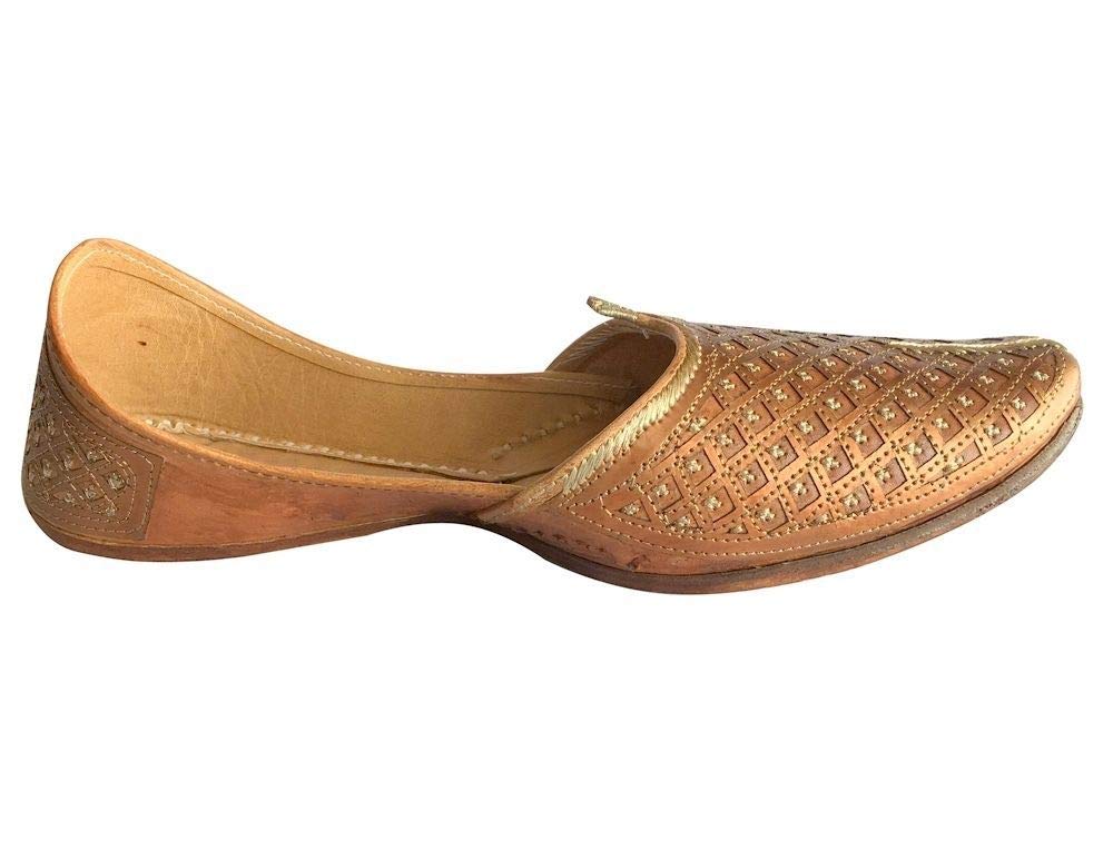 **Handmade Mojari Jutti Shoes for Women & Men – Traditional Punjabi Bridal Wedding Shoes – Sherwani Khussa Ethnic Footwear for Festivals & Special Occasions**