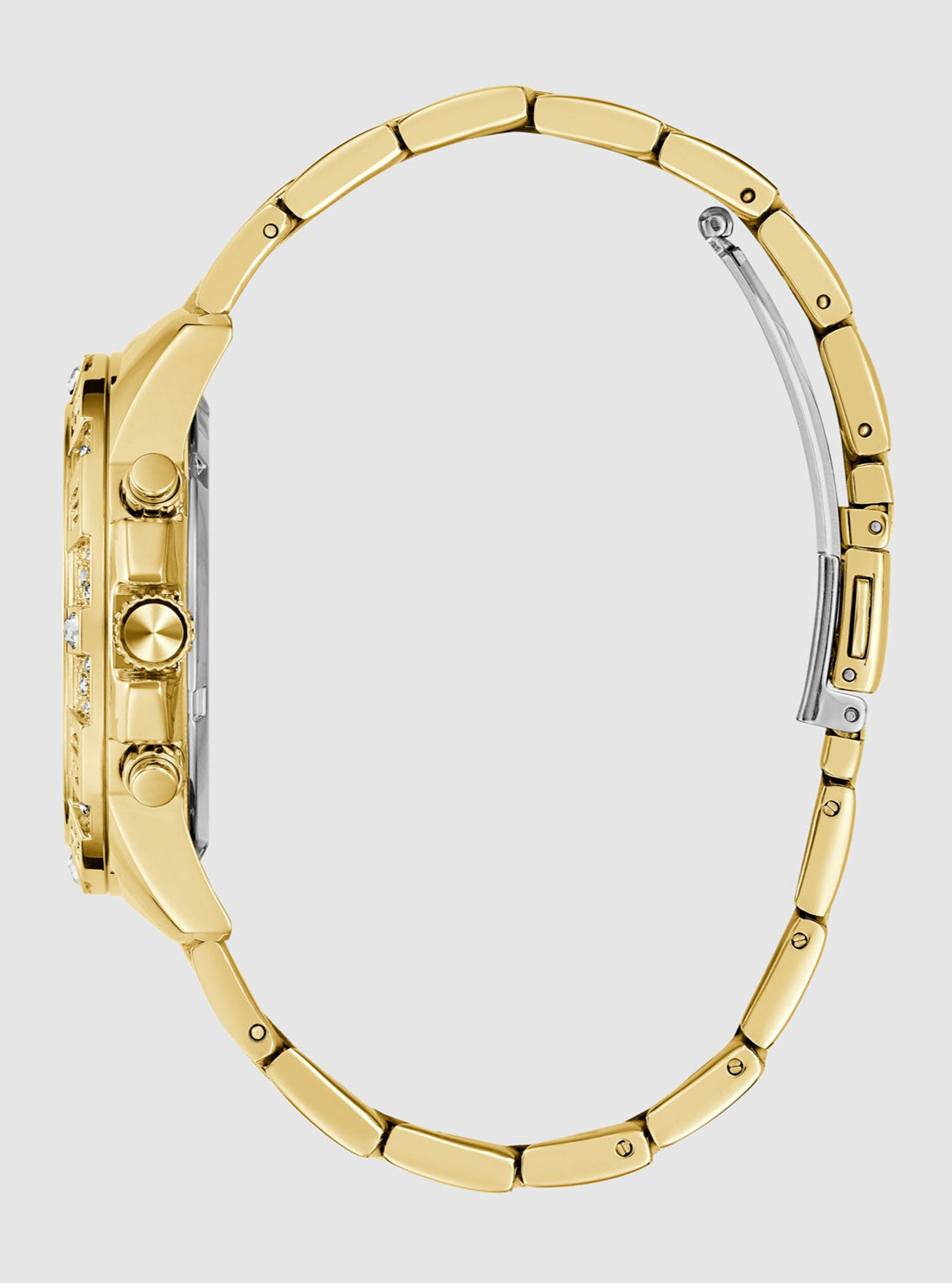Elegant Gold-Tone Majesty Link Watch for Women - Luxury Fashion Accessory for Parties, Work & Special Occasions