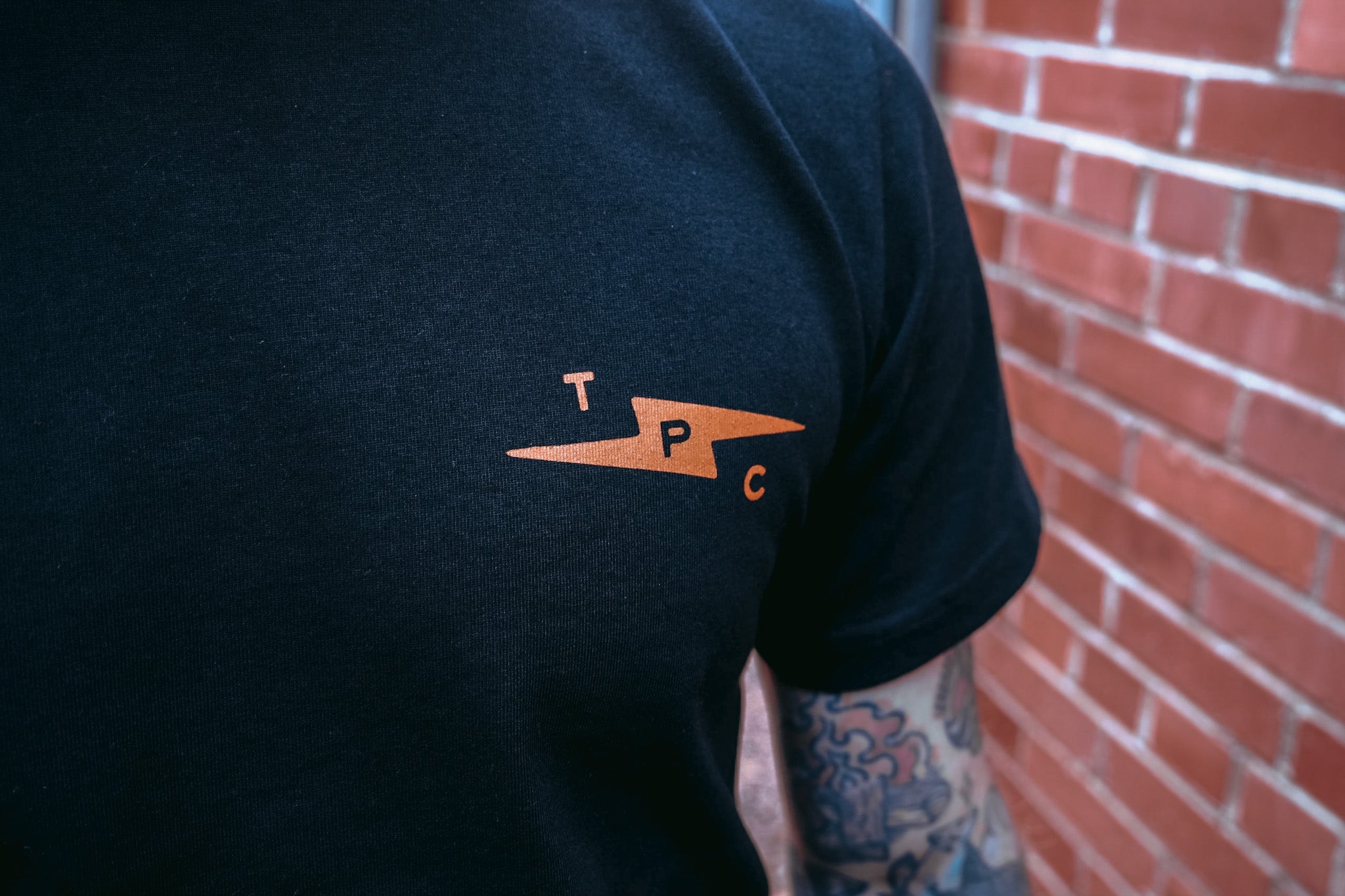 Premium Bolt T-Shirt for Men - Soft Cotton Crew Neck Tee - Black - Casual Wear & Everyday Comfort