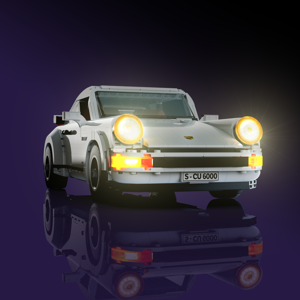 LEGO® Porsche 911 #10295 Light Kit - Premium LED Lighting Set for LEGO Models - Perfect for Display & Nighttime Showcase