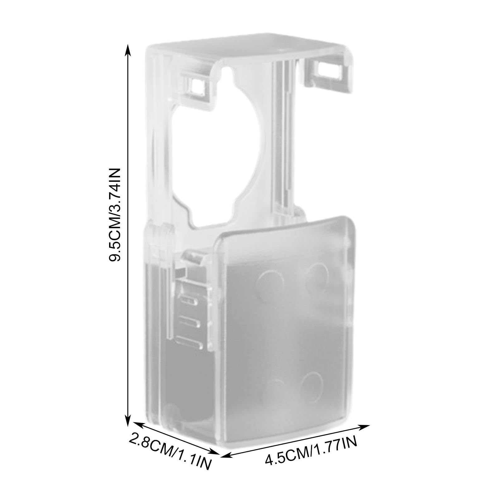 Child Safety Door Lock - Anti Backlock Key Cover & Reinforcement for Kids - Secure Toilet, Living Room, Bedroom & Entrance Doors - Durable & Easy to Use Childproof Lock for Home Safety
