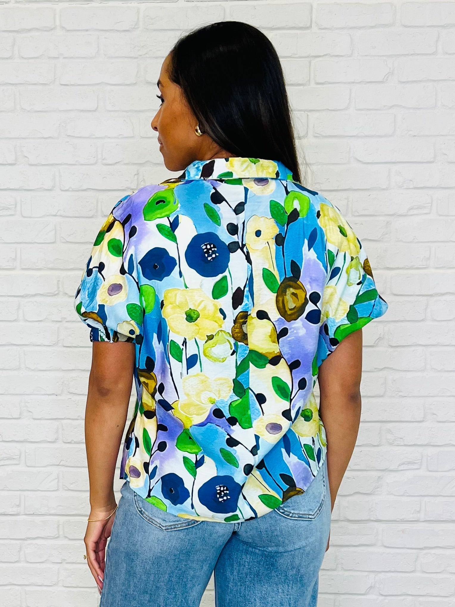 Floral Print Women's Tops - Stylish & Comfortable Blouse for Casual Wear, Spring Outfits & Summer Fashion