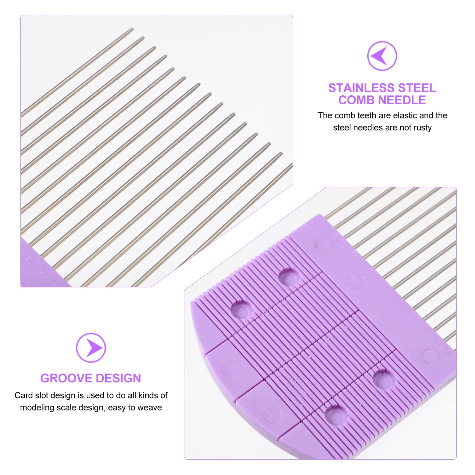 Premium Stainless Steel Quilling Combs & Paper Quilling Pen Set - 2PCS DIY Paper Craft Tools for Scrapbooking, Card Making, and Decorative Art Projects | Perfect for Beginners and Professionals