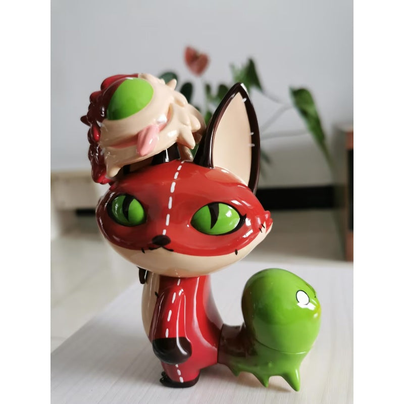 DIMOO Candy Cloth Fox Limited Edition Collectible Figure - Cute Anime Character for Display, Gift & Home Decoration