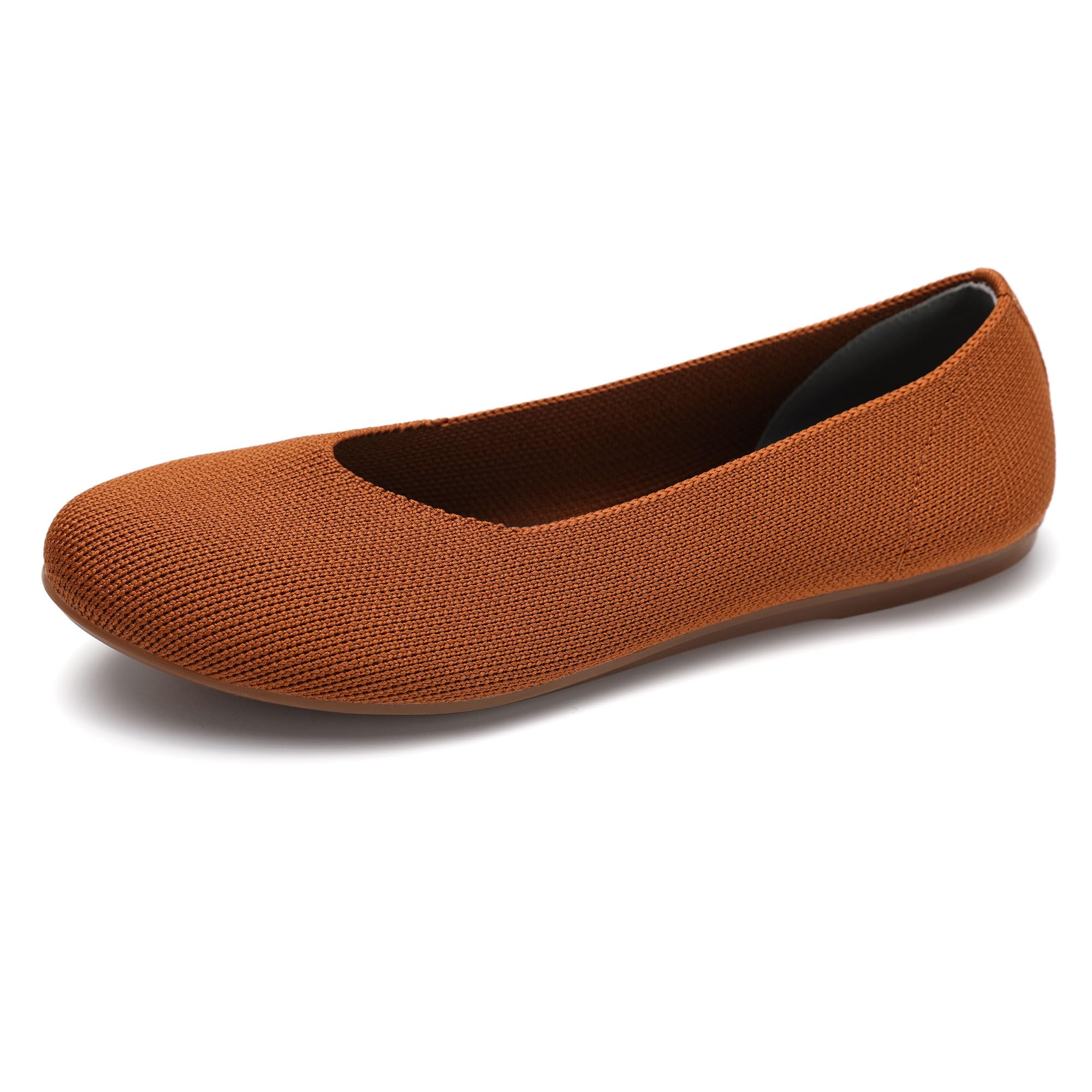 Women's Ballet Flats - Comfortable Knit Round Toe Mesh Shoes for Dressy & Casual Wear | Perfect for Office, Walking, Travel & Everyday Outfits