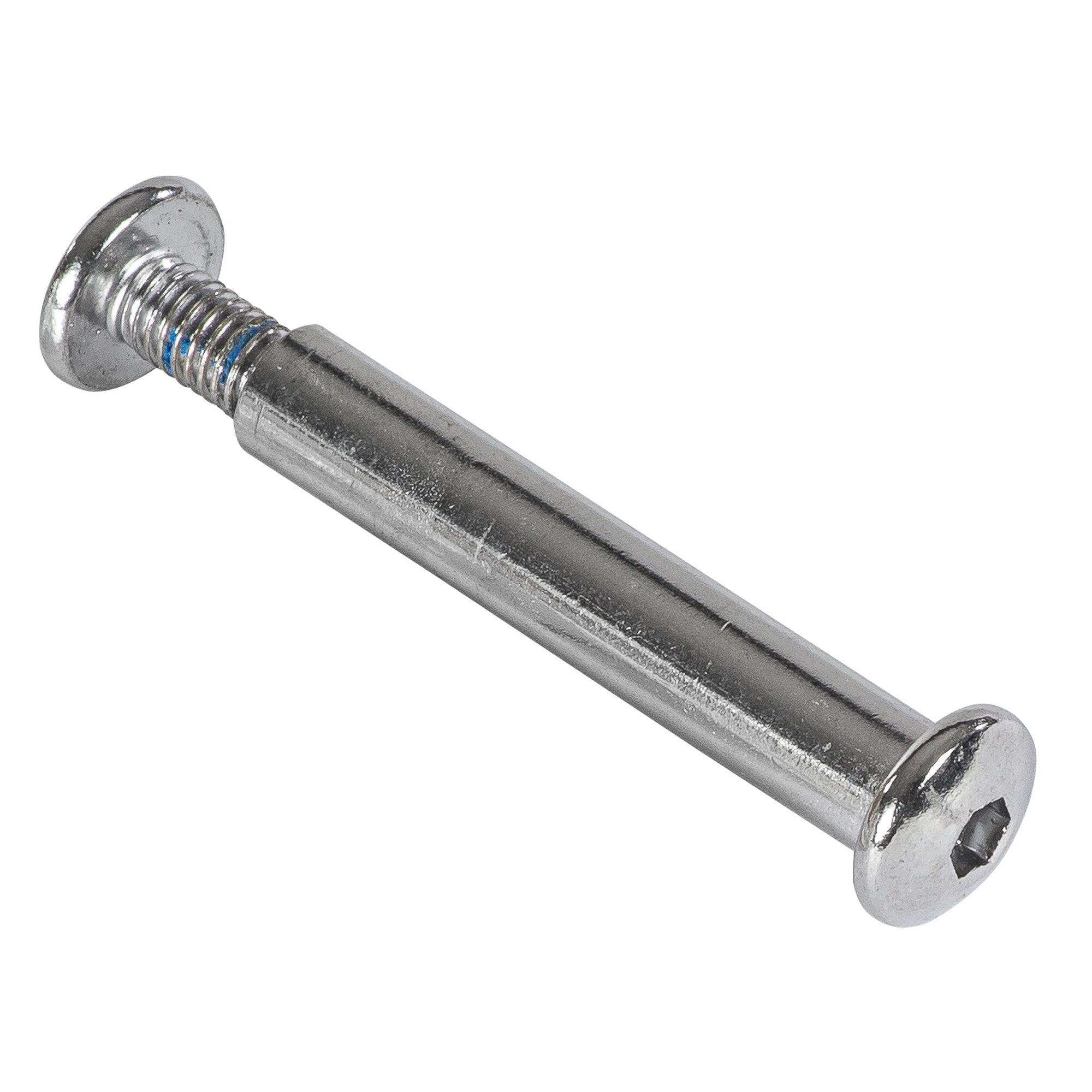 High-Quality Steel Double Axle with Hex 54mm/8mm - Durable Replacement Part for Skateboards, Scooters & DIY Projects | Perfect for Outdoor Sports and Hardware Repair