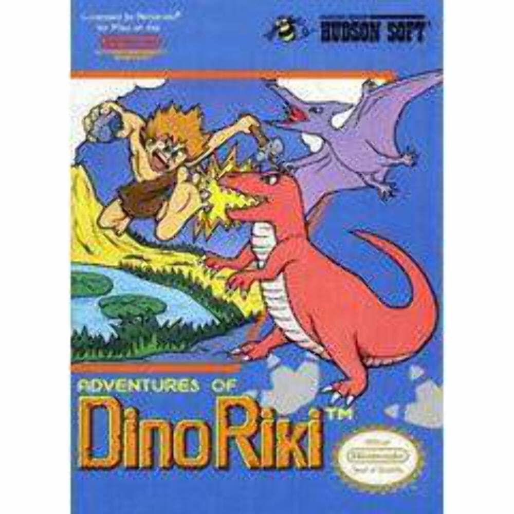 Adventures of Dino Riki - Classic NES Game for Nintendo Entertainment System | Retro Gaming, Collectible Vintage Video Game, 80s Nostalgia Gift for Gamers