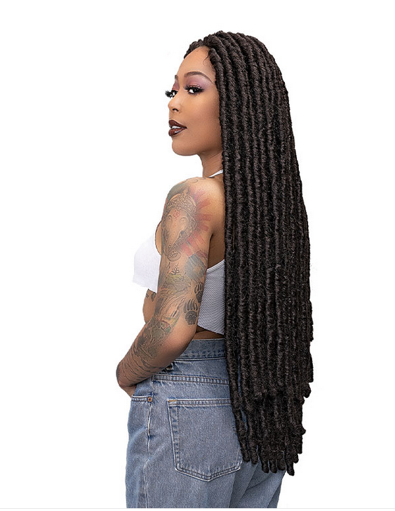 JANET COLLECTION RIH LOCS 20 Inch Synthetic Dreadlock Hair Extensions for Women - Perfect for Protective Styles, Cosplay & Everyday Wear