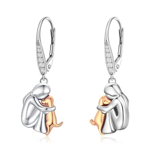 A04-Rose gold Dog-Drop