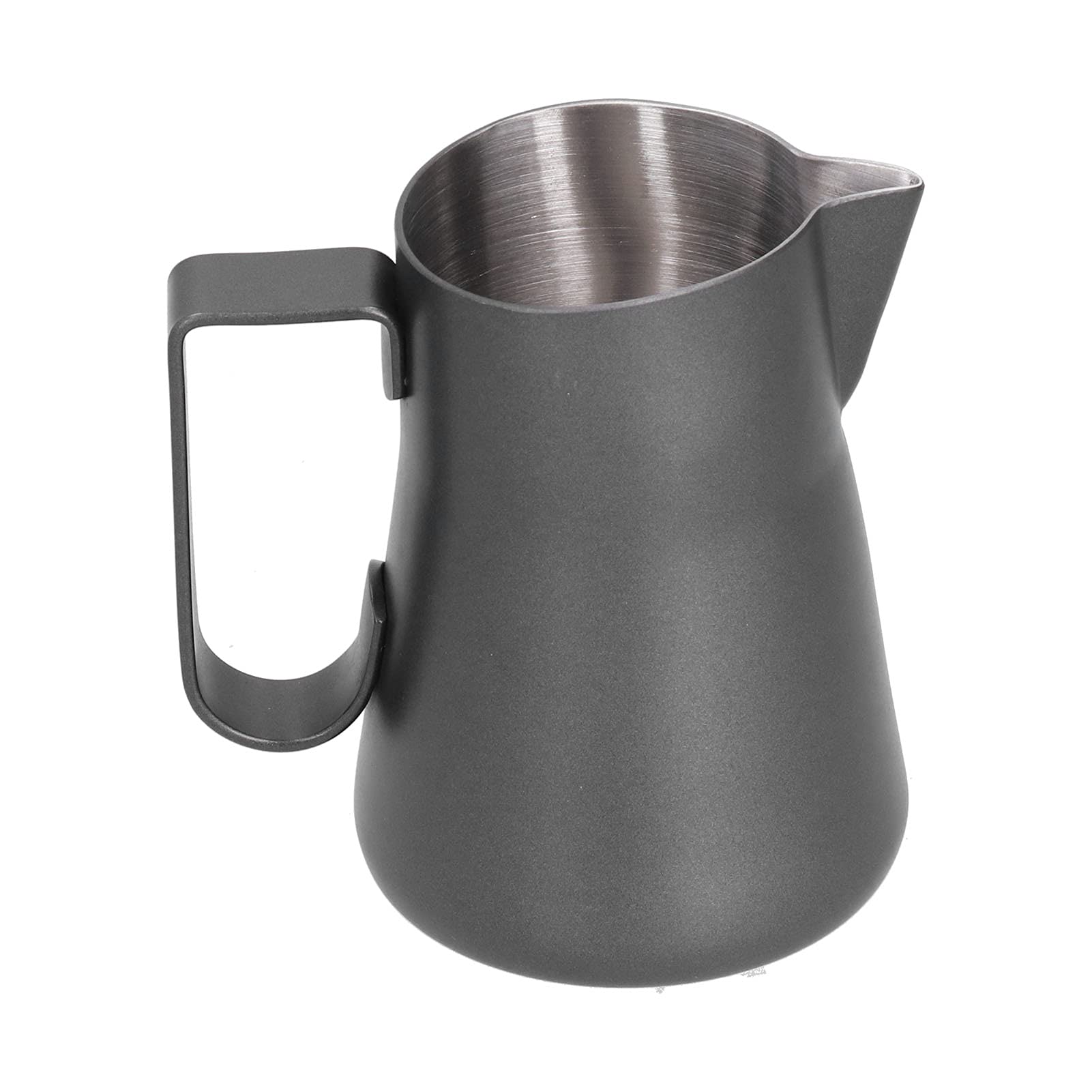 Premium Stainless Steel Milk Frother Pitcher 12oz/20oz (350ml/600ml) - Espresso Steaming Jug for Latte Art, Cappuccino & Hot Chocolate - Barista-Grade Coffee Frothing Cup with Long Spout - Perfect for Home & Cafe Use - AlvinliteHome