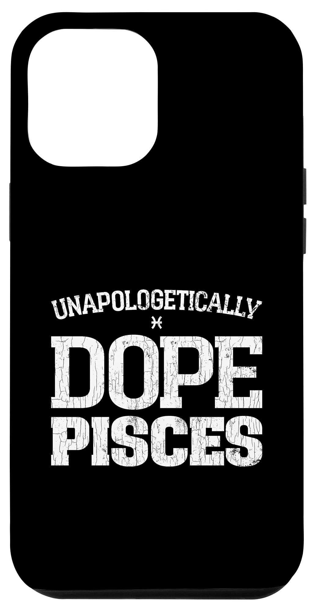 iPhone 12 Pro Max Case - Funny Pisces Zodiac Sign Design | Protective Phone Cover for iPhone 12 Pro Max | Perfect Gift for Astrology Lovers & iPhone Users