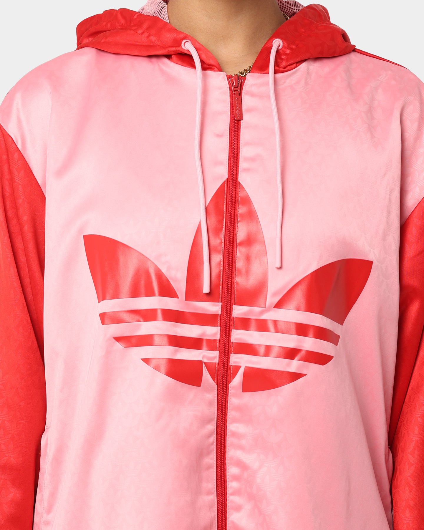 Adidas Adicolor Women's Colorblock Windbreaker Jacket - Lightweight Water-Resistant Running & Hiking Outerwear for Active Lifestyle