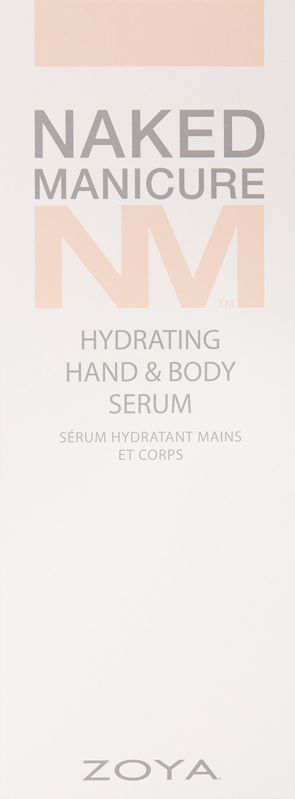 ZOYA Naked Manicure Hydrating Hand and Body Serum - 8.5 Fl Oz | Moisturizing Treatment for Dry Skin, Cuticle Care & Nail Health | Perfect for Salon, Spa & At-Home Self Care