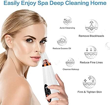 DOZERA Professional Acne Treatment Kit - Blackhead & Pore Vacuum Cleaner, Pimple Extractor Tool for Clear & Smooth Skin | Perfect for Home Facial Care & Daily Skincare Routine