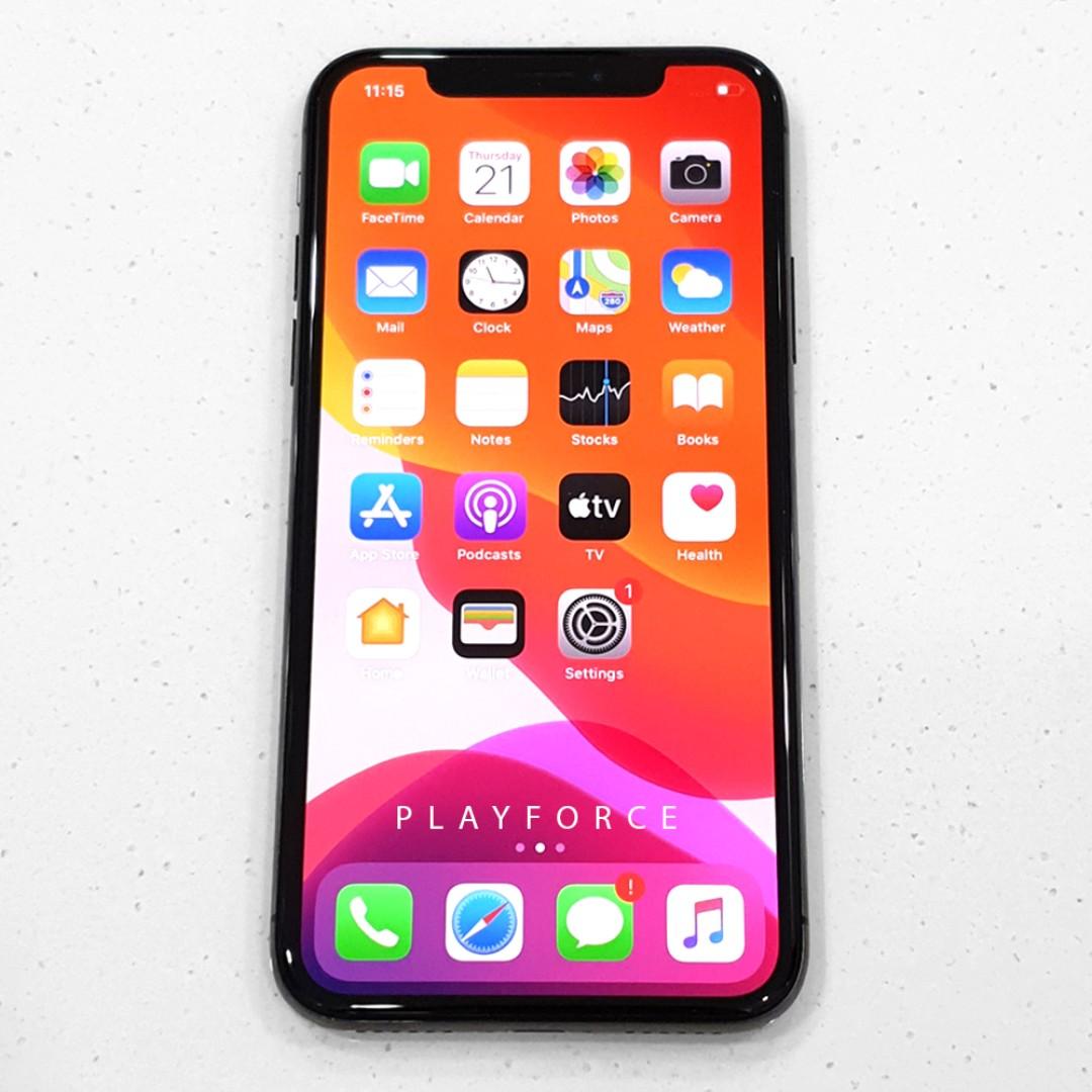 Apple iPhone X 64GB Space Gray - Unlocked Smartphone for Travel, Work & Entertainment | Fast Performance & Face ID