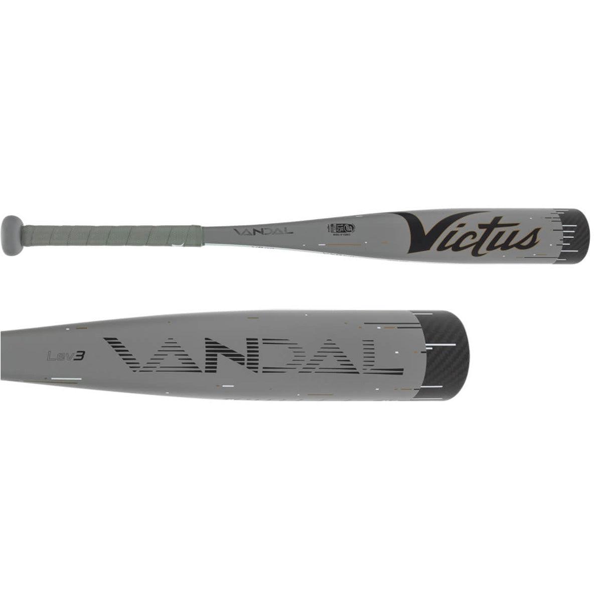 2024 Victus Vandal Lev3 10 USSSA Junior Big Barrel Baseball Bat - Youth Baseball Bat for Kids & Teens - Perfect for Little League, Travel Ball & Training Practice (Model: VJBBV3)