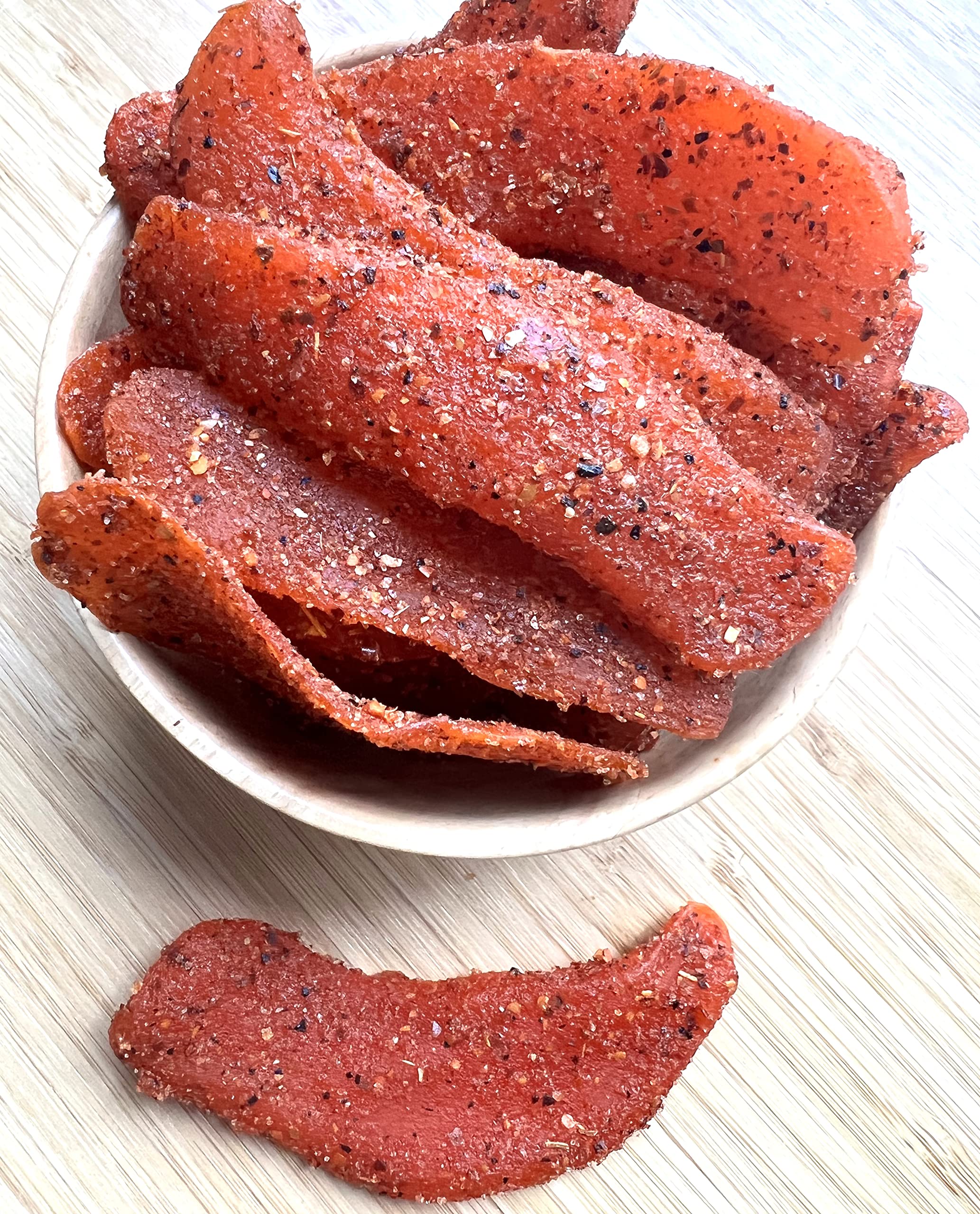 Pico Lemon Dried Mango Slices - Sour & Spicy Chili Snacks (2lb) | Healthy Vegan Fruit Treat for Hiking, Office Snacking & Movie Nights
