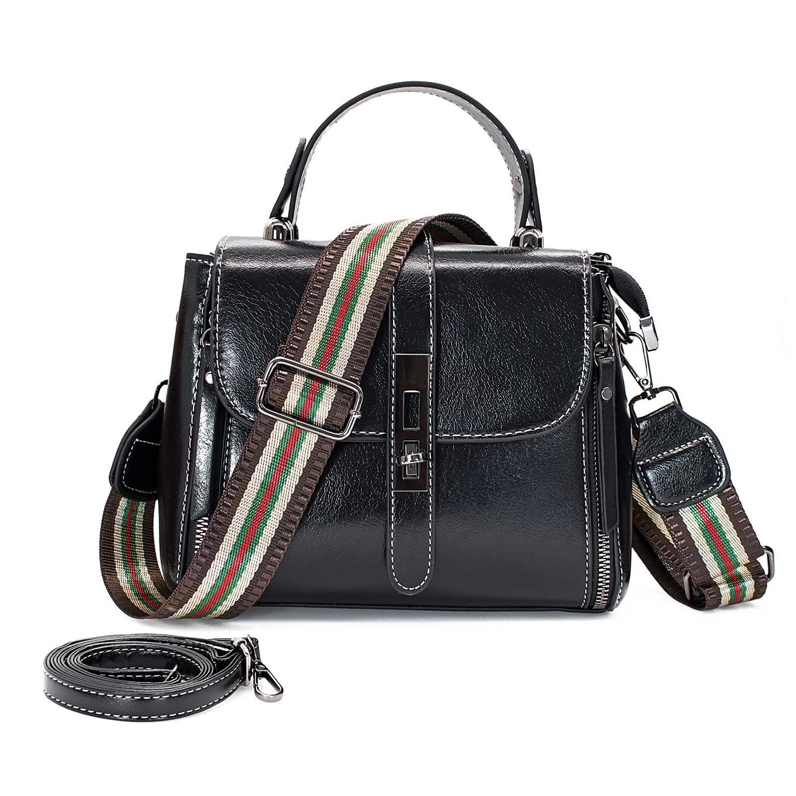 Stylish Leather Crossbody Bags for Women - Fashionable Small Shoulder Bag with Adjustable Strap | Perfect for Travel, Shopping & Everyday Use
