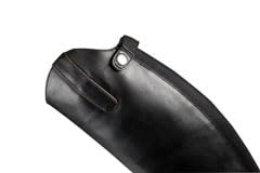 Women's 7468 Genuine Leather Ankle Boots - Black (EU 44) | Comfortable & Stylish for Winter, Fall & Casual Outfits