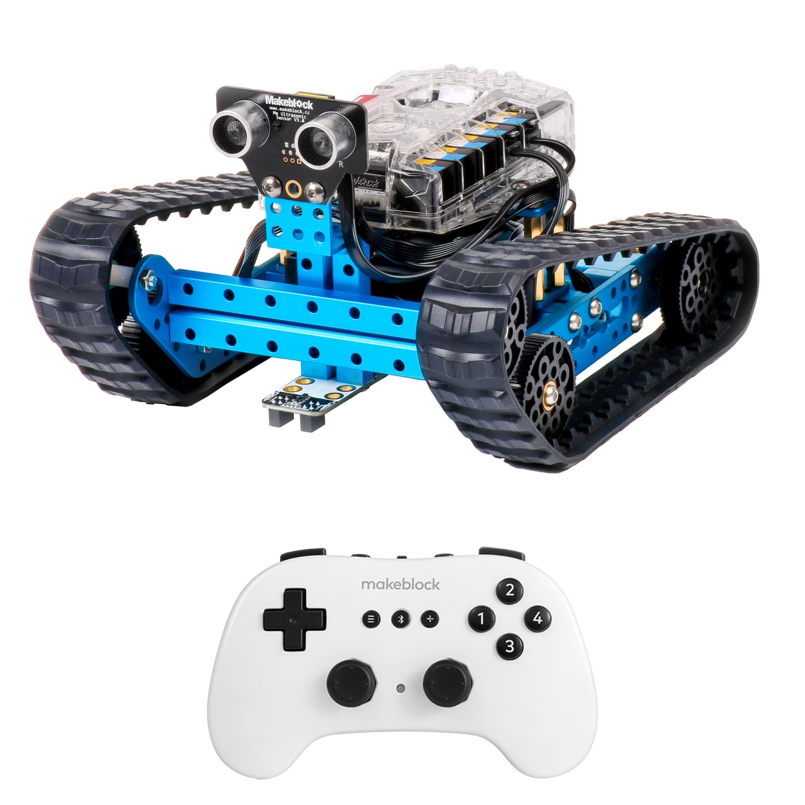 Makeblock mBot Ranger Robotics Kit - STEM Educational Robot with Bluetooth Remote Control for Kids & Teens | Coding, Programming & Engineering Learning Toy for School & Home Projects