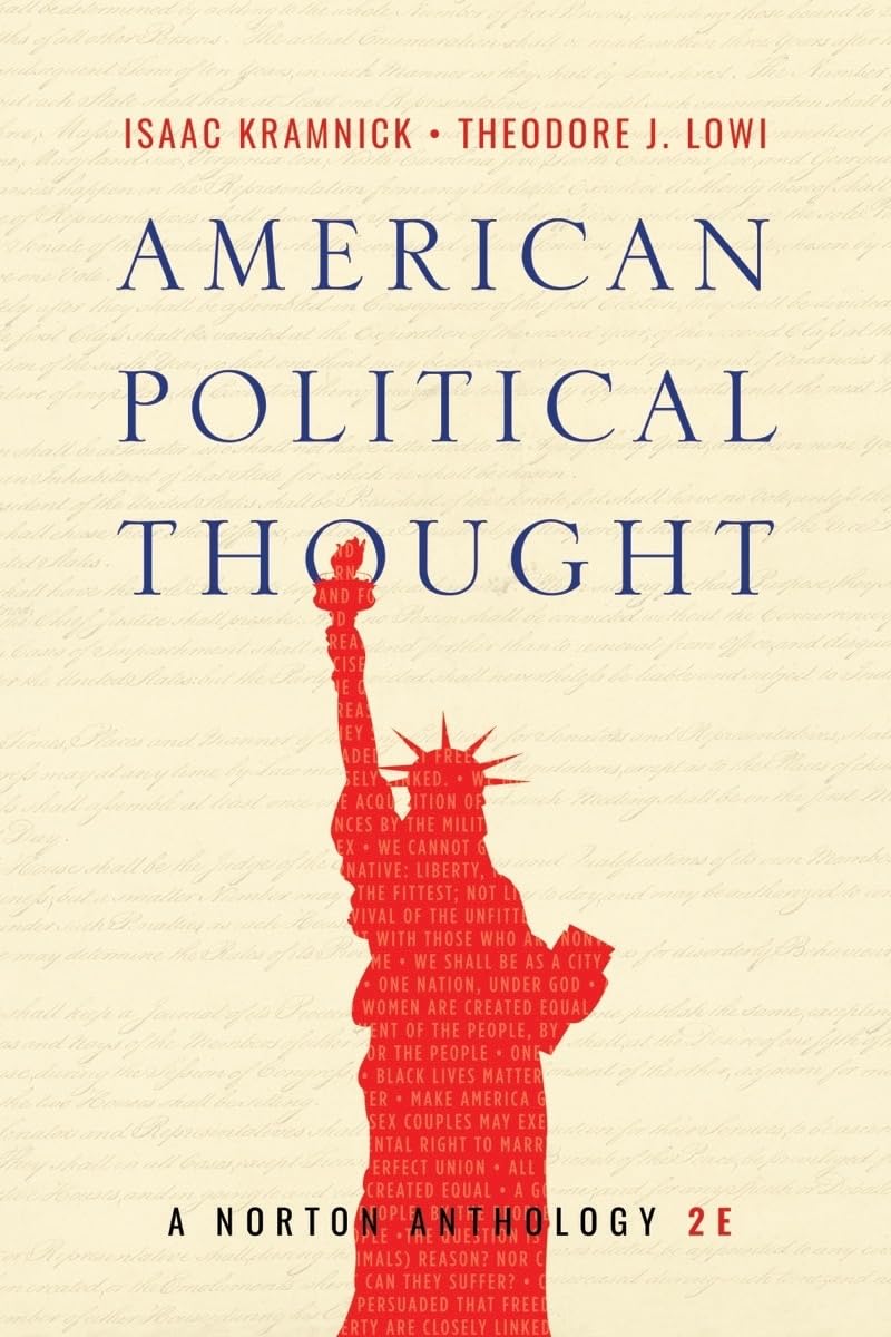 American Political Thought: A Norton Anthology | Classic Political Theory Collection | Perfect for History & Political Science Students