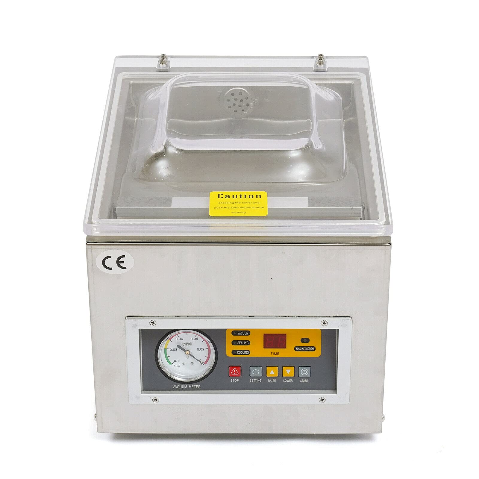 Commercial Chamber Vacuum Sealer Machine 110V - Heavy Duty Food Vacuum Packaging System for Meat, Cheese & Meal Prep | Perfect for Restaurants, Home Kitchens & Food Preservation
