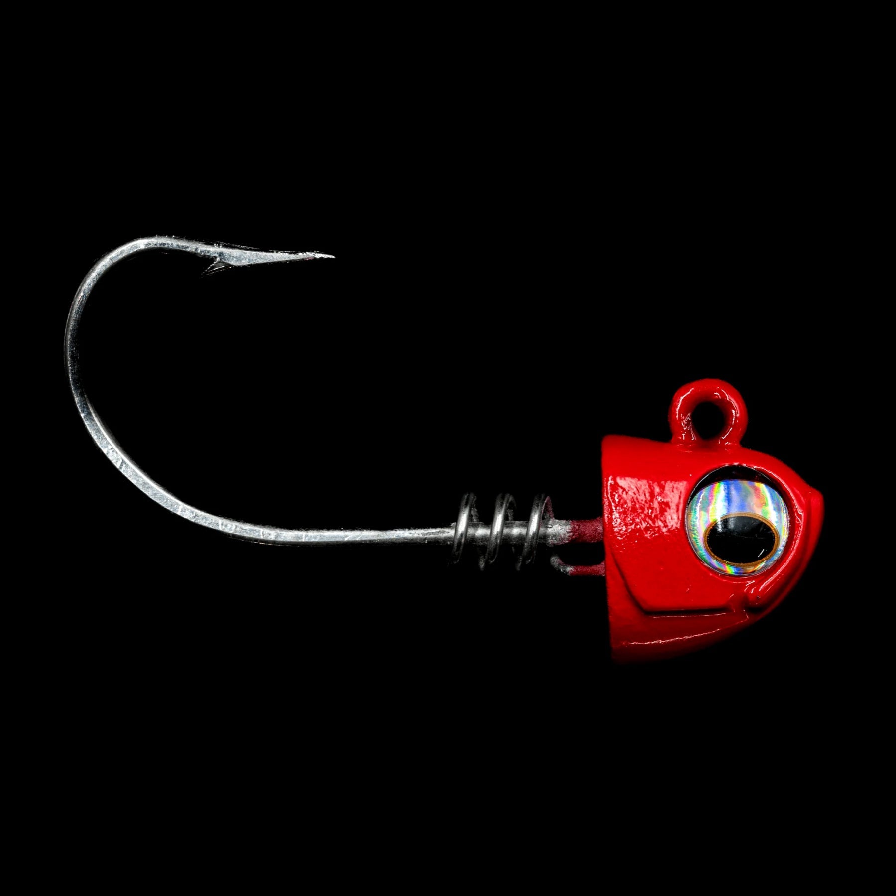 NLBN No Live Bait Needed Hot Heads Jig Heads for 8 Paddle Tails - Premium Fishing Lures for Bass, Walleye & Trout - Perfect for Freshwater & Saltwater Angling