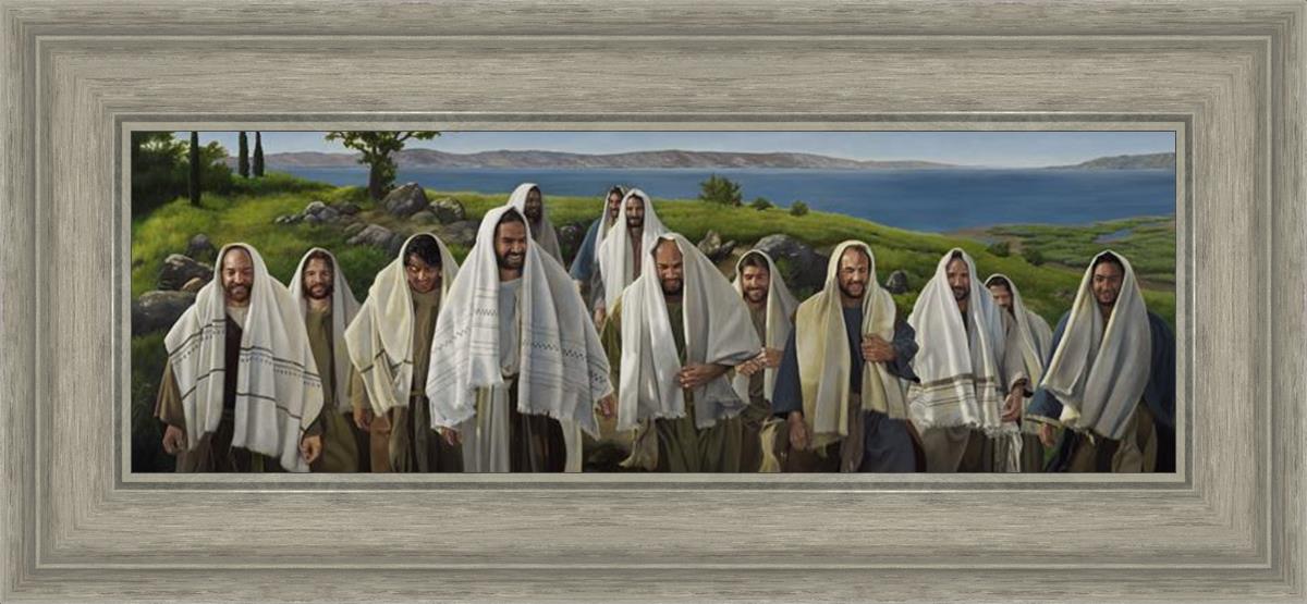 Come And See by Liz Lemon Swindle - Inspirational Christian Art Print for Home & Office Decor - Perfect for Gifts, Wall Art, and Spiritual Encouragement