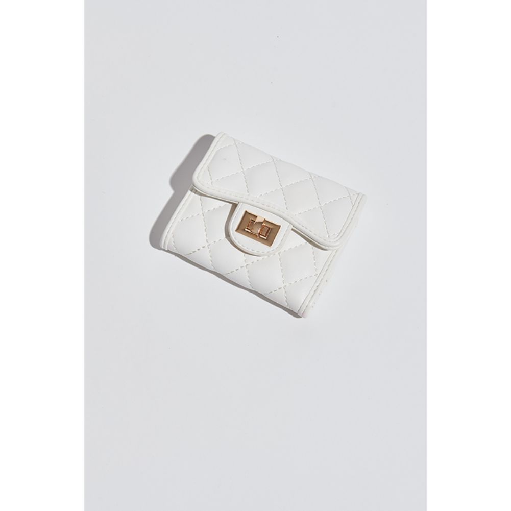 Shantel Quilted Wallet for Women - Stylish & Durable Leather Card Holder with RFID Protection - Perfect for Everyday Use, Travel, and Gift Giving