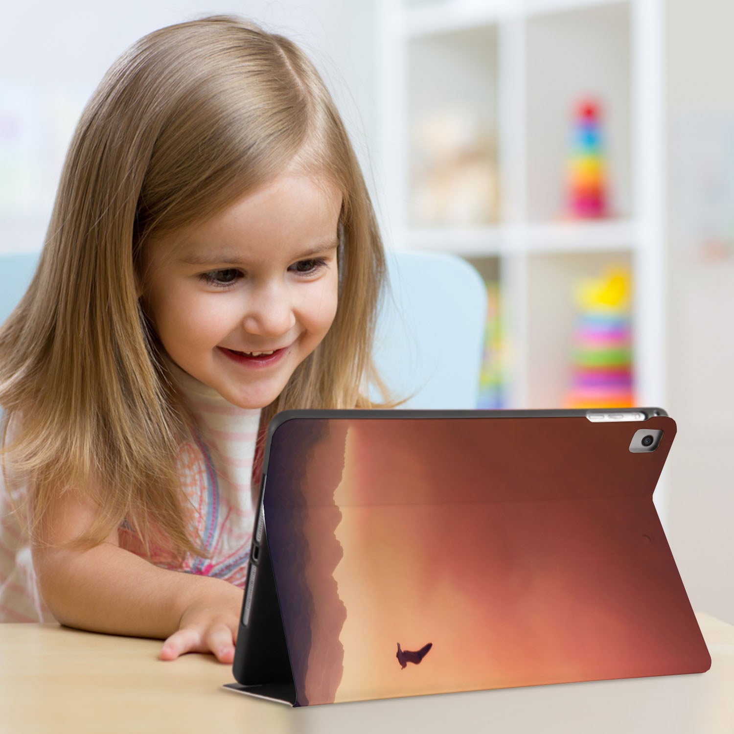 Premium iPad Folio Case with Auto Sleep/Wake - Perfect Gift for Dad on Father's Day - Ideal for Work, Travel & Home Use