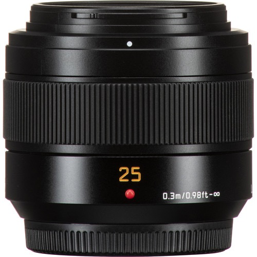 Panasonic Leica DG Summilux 25mm f/1.4 II ASPH. Lens - Fast Prime Lens for Micro Four Thirds Cameras | Perfect for Portraits, Low Light & Street Photography