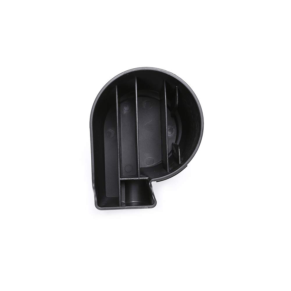 Mercedes Benz GLE Class 350 400 2020 Center Console Cup Holder Organizer - Black ABS Plastic Storage Tray for Car Accessories | Perfect for Drinks, Phones & Small Items While Driving