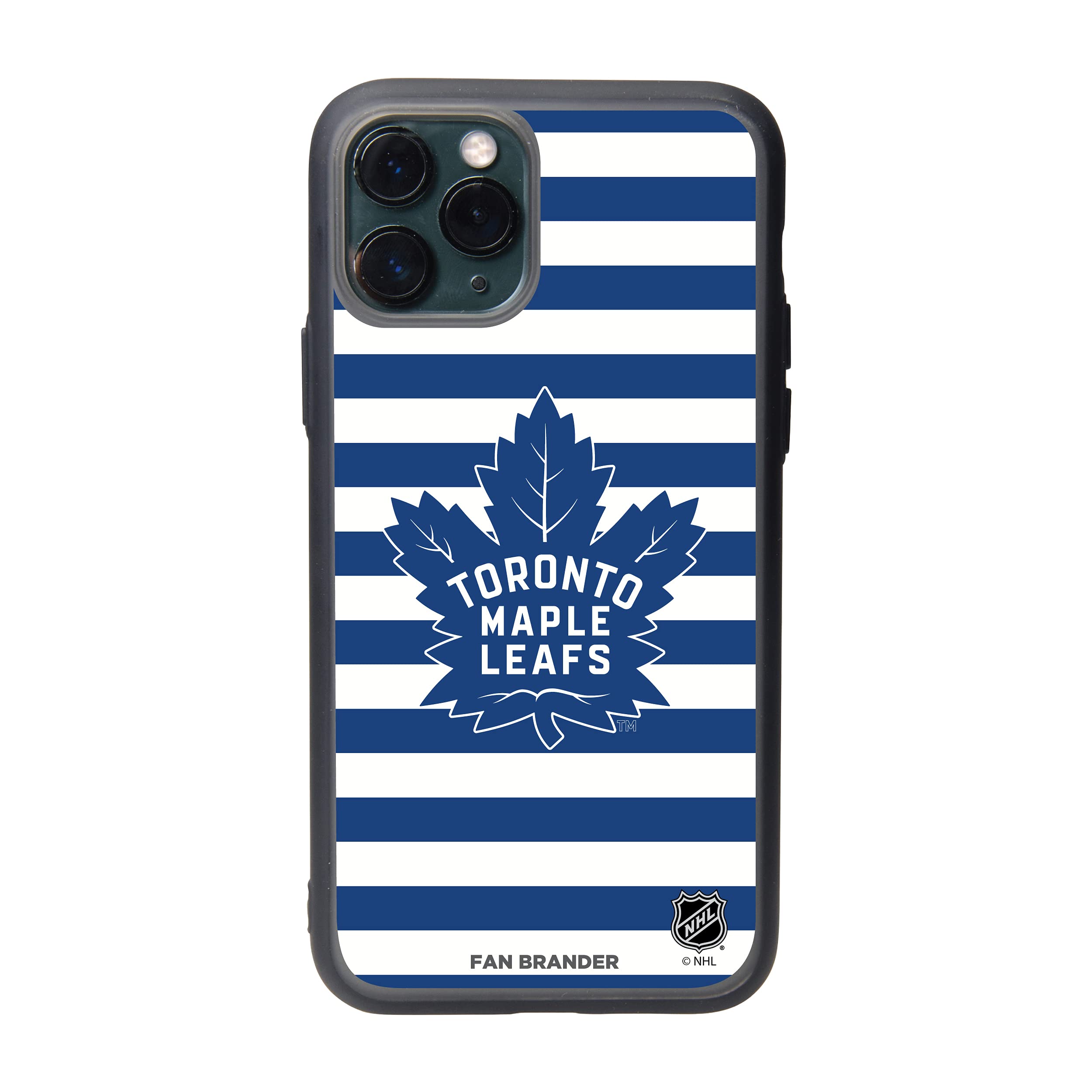 NHL Team Logo Phone Case with Stripes Design - Durable Protective Cover for iPhone & Samsung | Perfect for Hockey Fans & Game Day Accessories