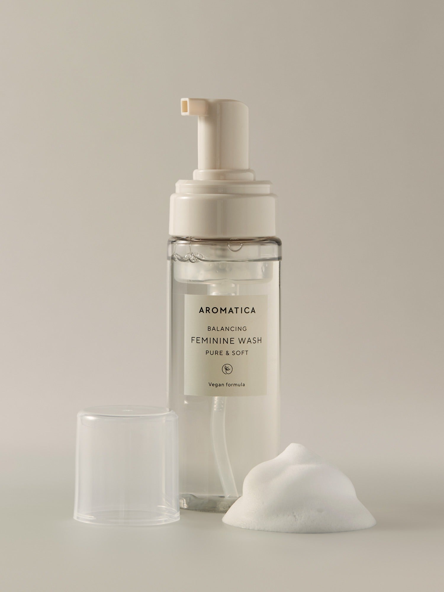 AROMATICA Pure & Soft Feminine Wash 170ml - pH Balanced Intimate Cleanser for Women - Gentle & Natural Feminine Hygiene for Daily Use & Post-Workout Care