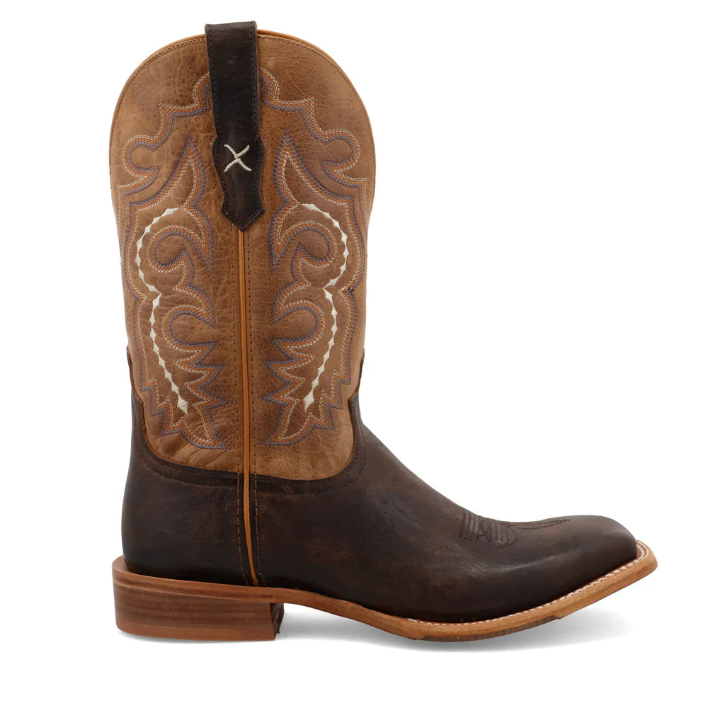 Men's 12 Rancher Boots - Durable Leather Work Boots for Men | Comfortable & Stylish Cowboy Boots for Outdoor Work, Hiking & Western Fashion