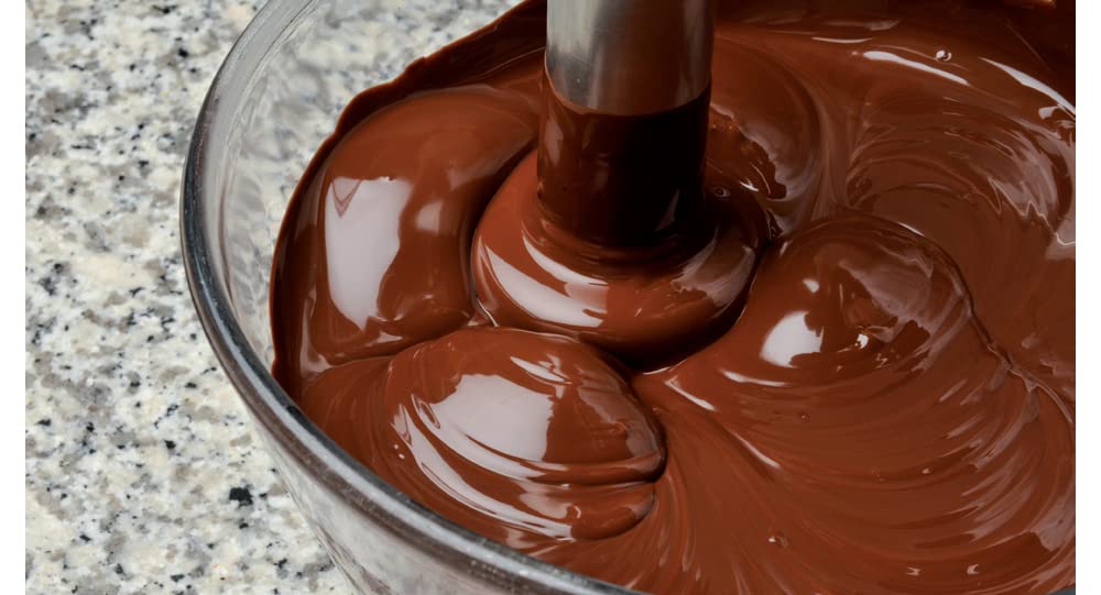 Premium Felchlin Sao Palme 43% Milk Couverture Chocolate - 4.4 lb Bulk Baking Chocolate for Desserts, Pastries & Professional Confectionery - Perfect for Chocolate Truffles, Cake Decorating & Gourmet Recipes